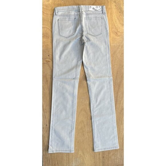 Blank Women's Silver Cotton Regular Straight Leg Jeans Size 29 - Picture 12 of 16